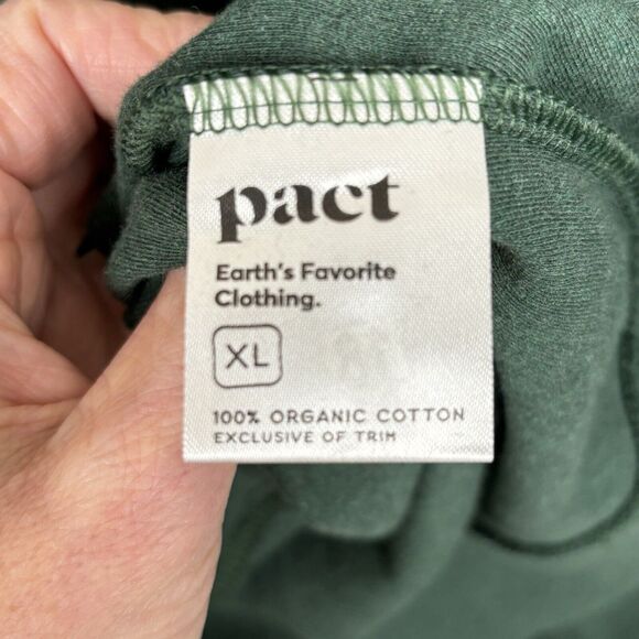 Pact Womens Airplane Colorblock Pullover XL 100% Organic Cotton Layering Sporty - Picture 5 of 7